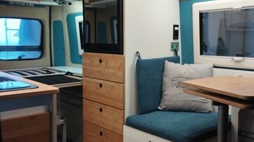 Fiat Ducato L2H2 Innenausbau - Bambus - weiß