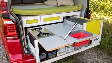 Arbeitsfläche des Nestbox „Roamer“ von EGOE