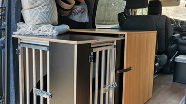 Peugeot Expert - Schnierleschienen - Aufstelldach - Hundebox
