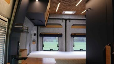 Citroen Jumper Komplettausbau - LED - Fenix Blau - Küche